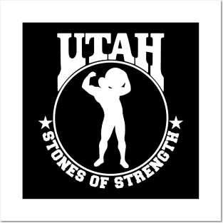 Utah Stones of Strength Berserker T Shirt Posters and Art